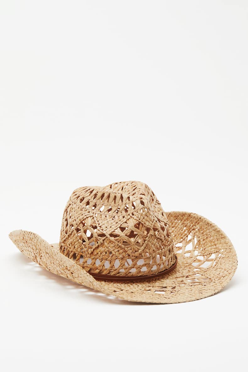 Cowboy hat, Beige, Patrizia Pepe