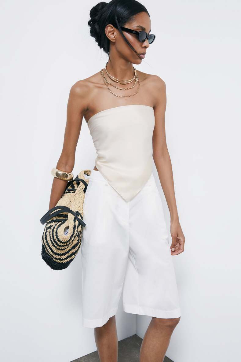 Silk scarf, White, Patrizia Pepe