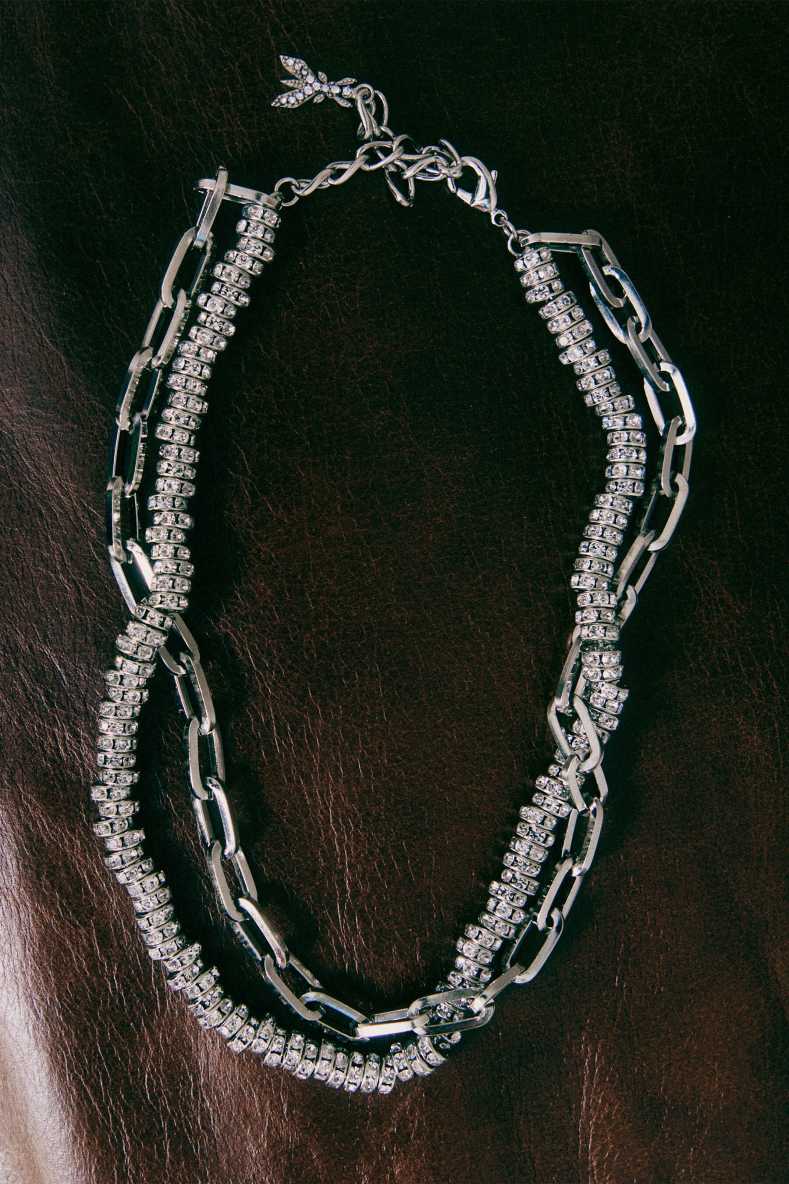 Diamond Cut necklace, Silver, Patrizia Pepe
