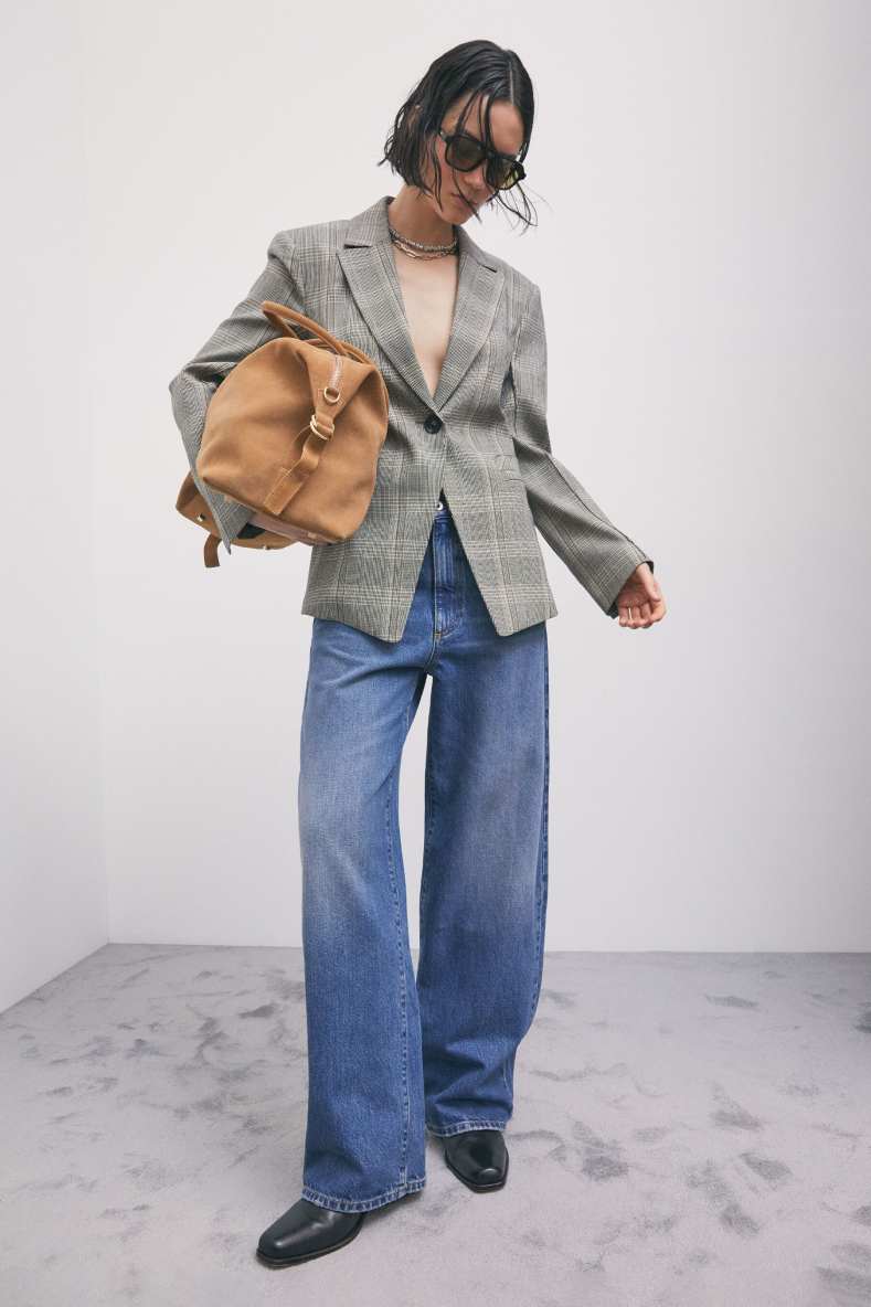 Low-Waisted Straight-Leg-Jeans, Blau, Patrizia Pepe