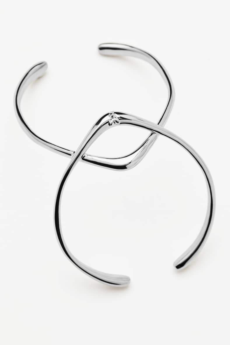 Minimal Design bracelet, Silver, Patrizia Pepe