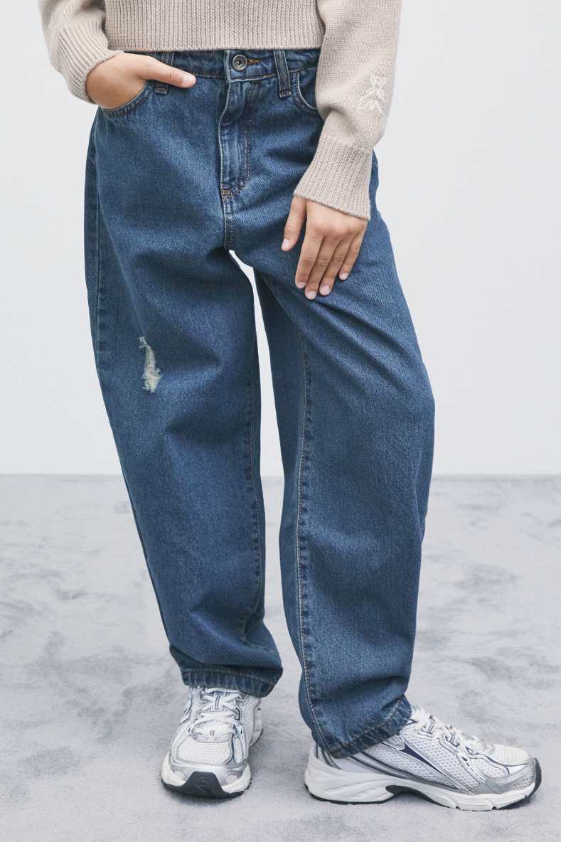Balloon jeans, Blue, Patrizia Pepe