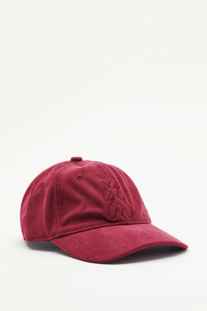 Velvet baseball cap, Red, Patrizia Pepe