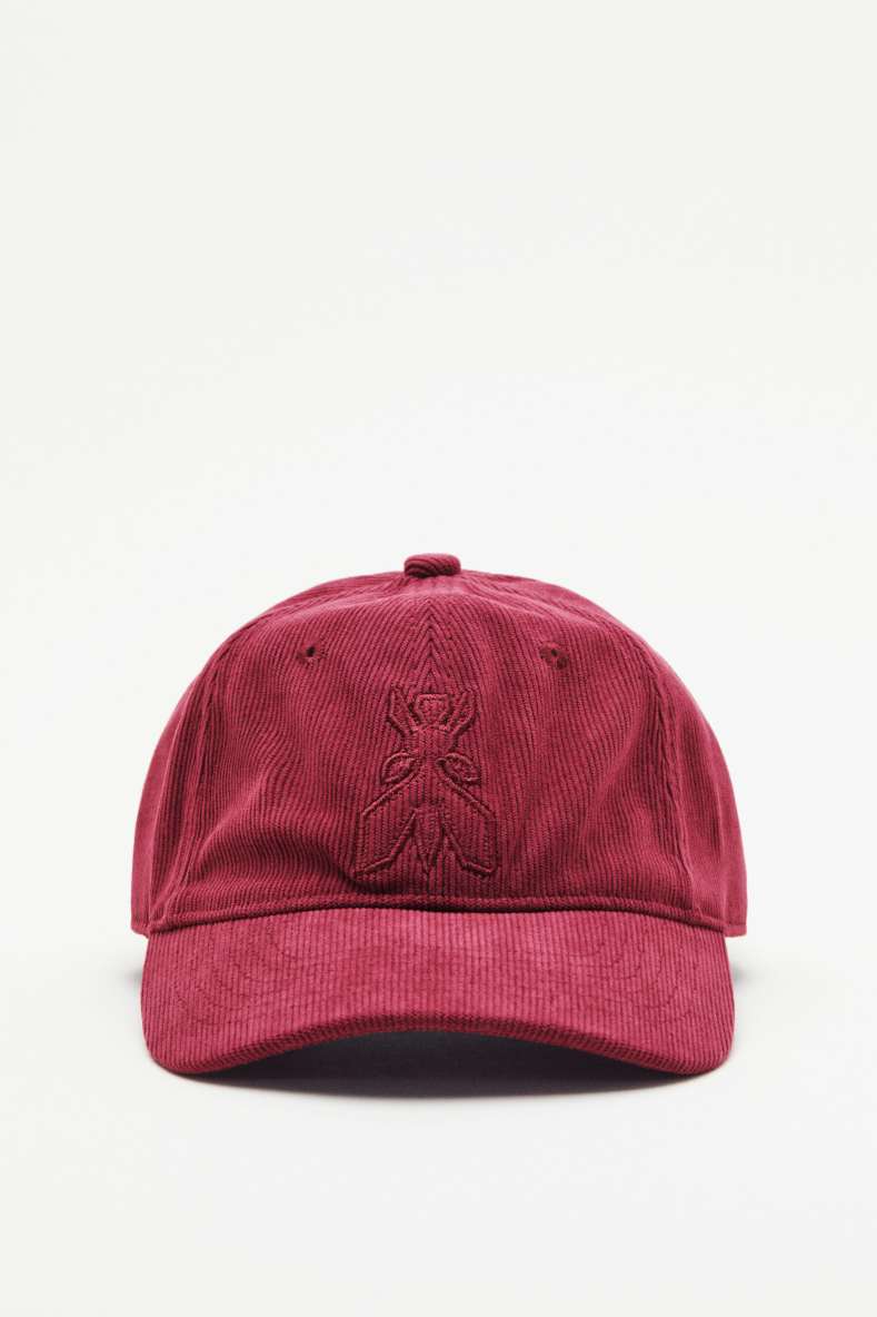 Velvet baseball cap, Red, Patrizia Pepe