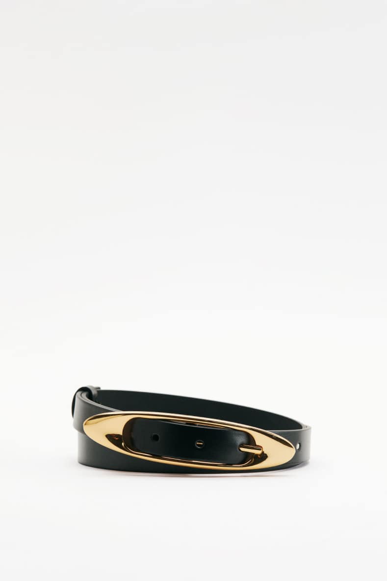 Low waist belt, Black, Patrizia Pepe