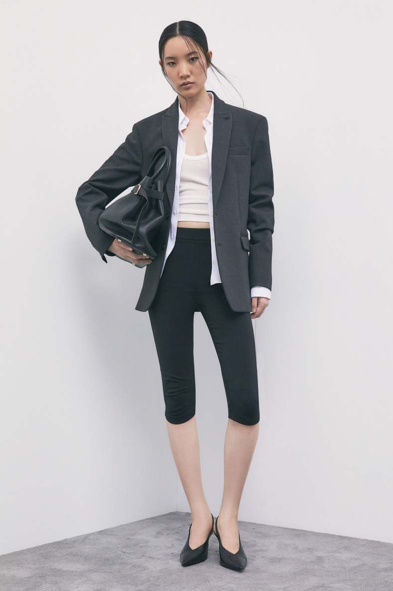 Capri pants in cr&ecirc;pe, Black, Patrizia Pepe