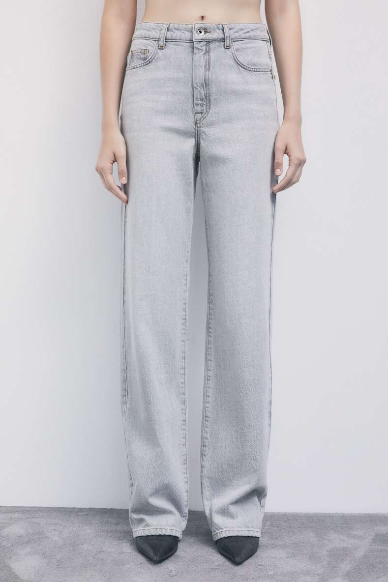 Palazzo Jeans, Grey, Patrizia Pepe