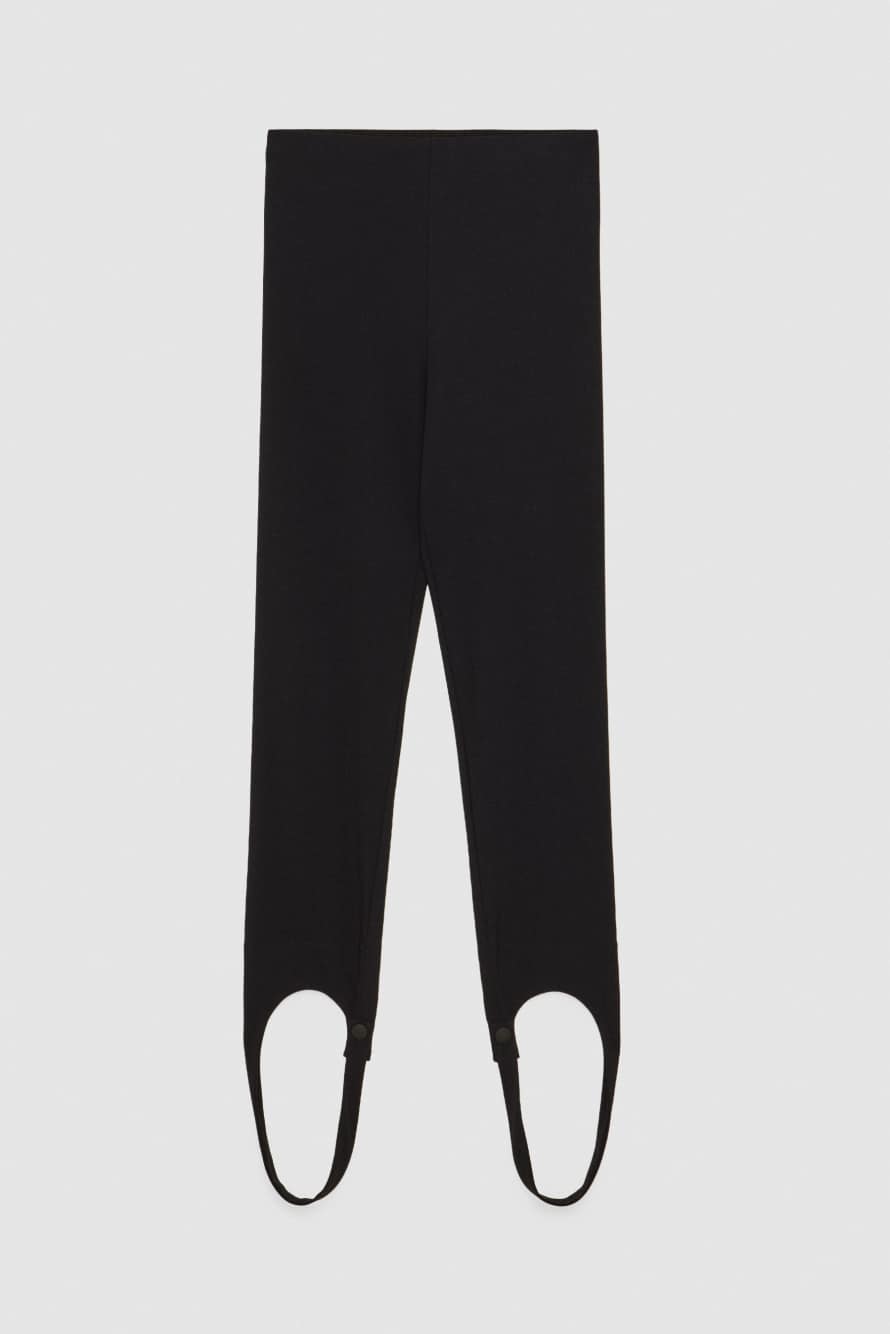 Stirrup leggings, Black, Patrizia Pepe