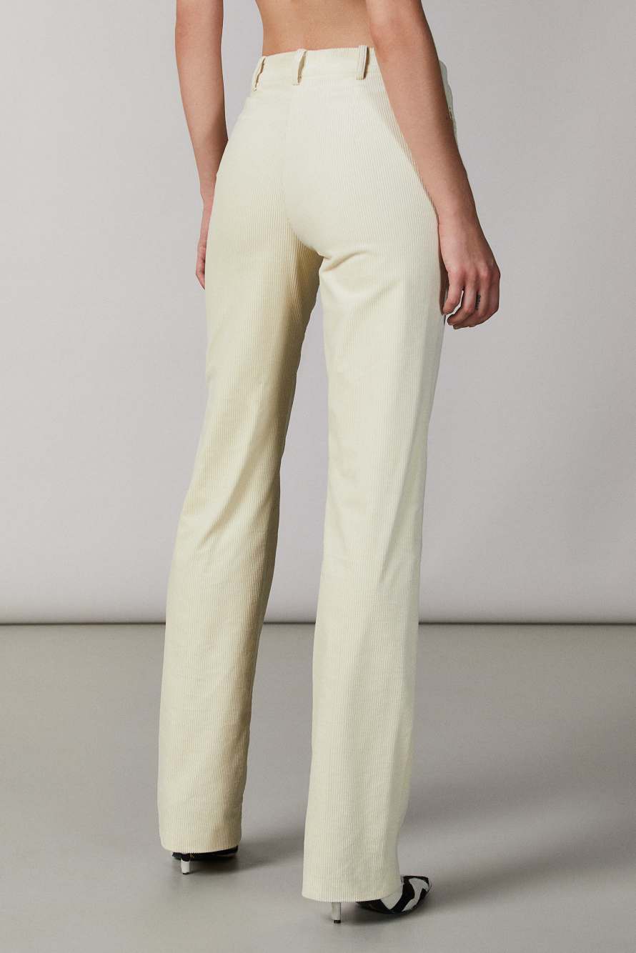 Pantalone da uomo velluto, Beige, Patrizia Pepe