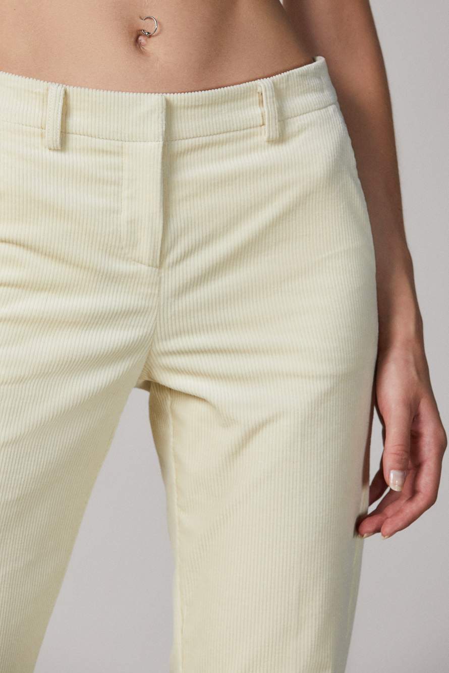 Pantalone da uomo velluto, Beige, Patrizia Pepe