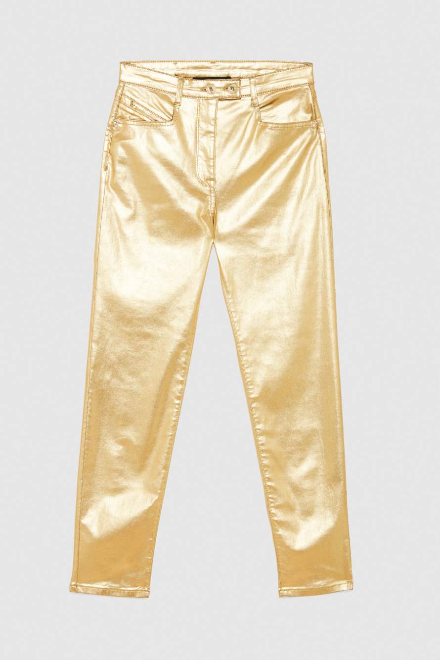 Goldfarbene Hose, Gold, Patrizia Pepe