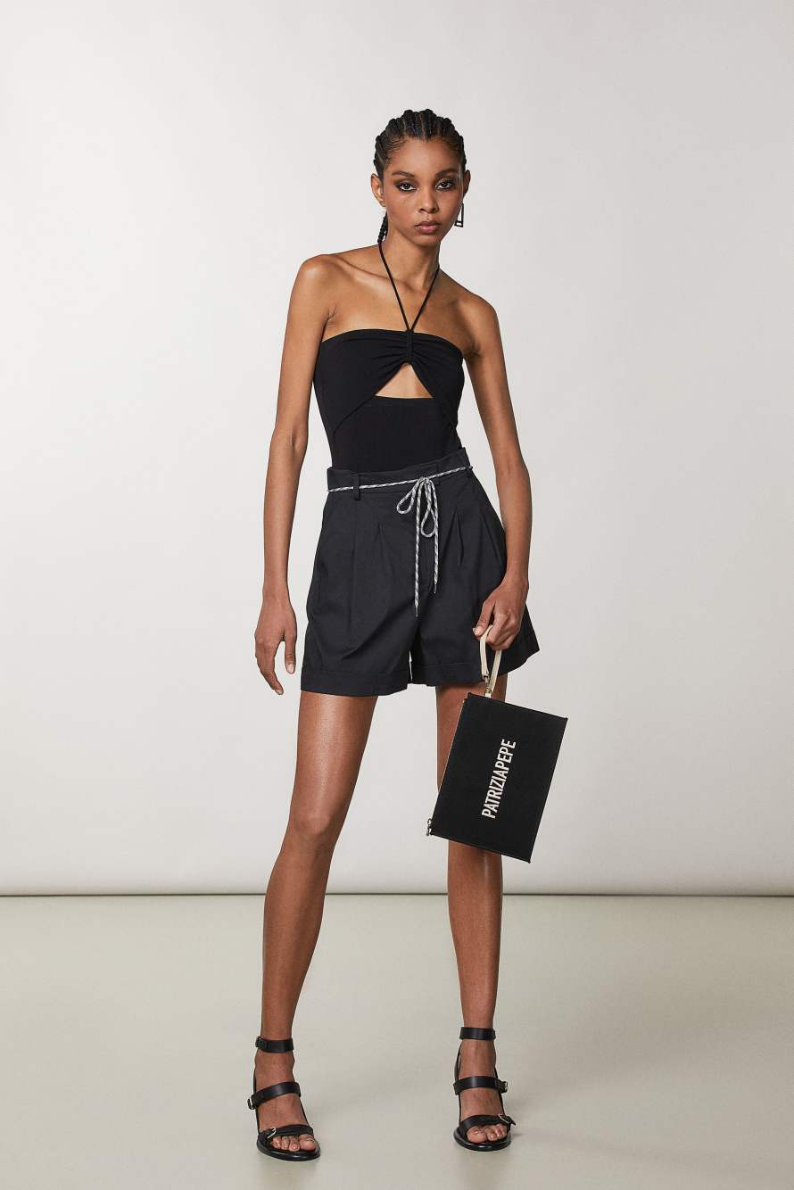 Pochette Patrizia Pepe, Schwarz, Patrizia Pepe