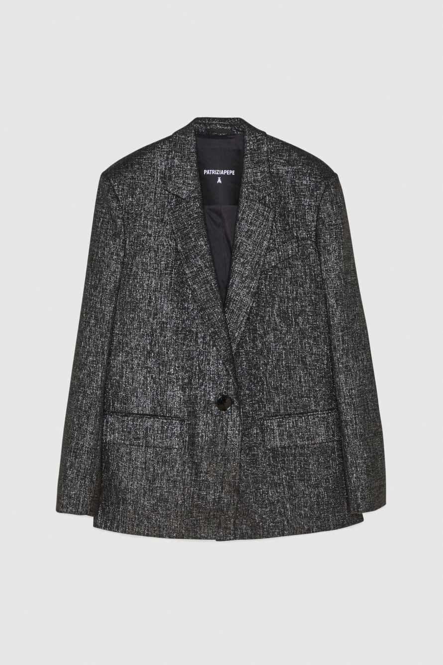 GIacca da uomo over, Grigio, Patrizia Pepe