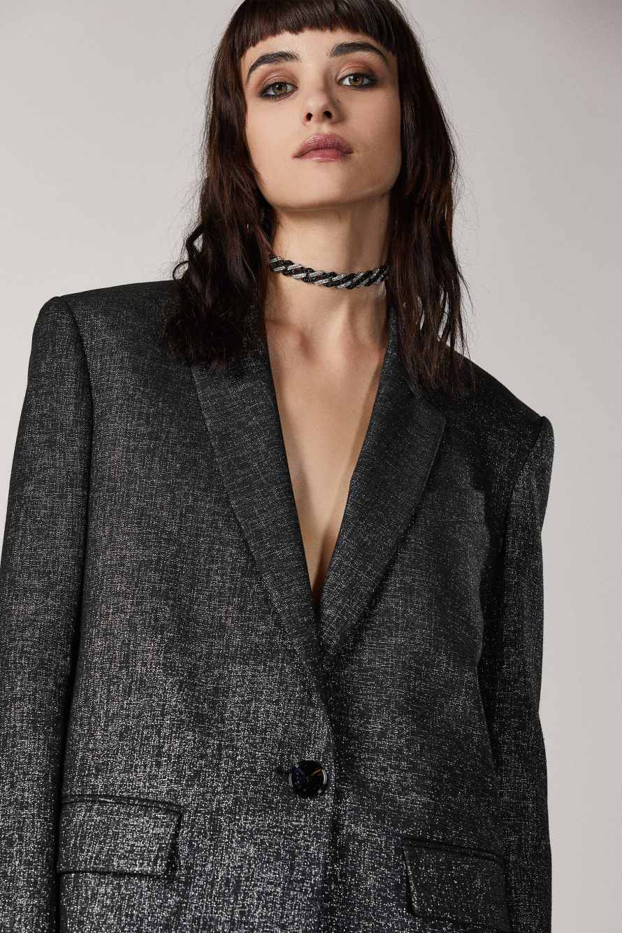 GIacca da uomo over, Grigio, Patrizia Pepe