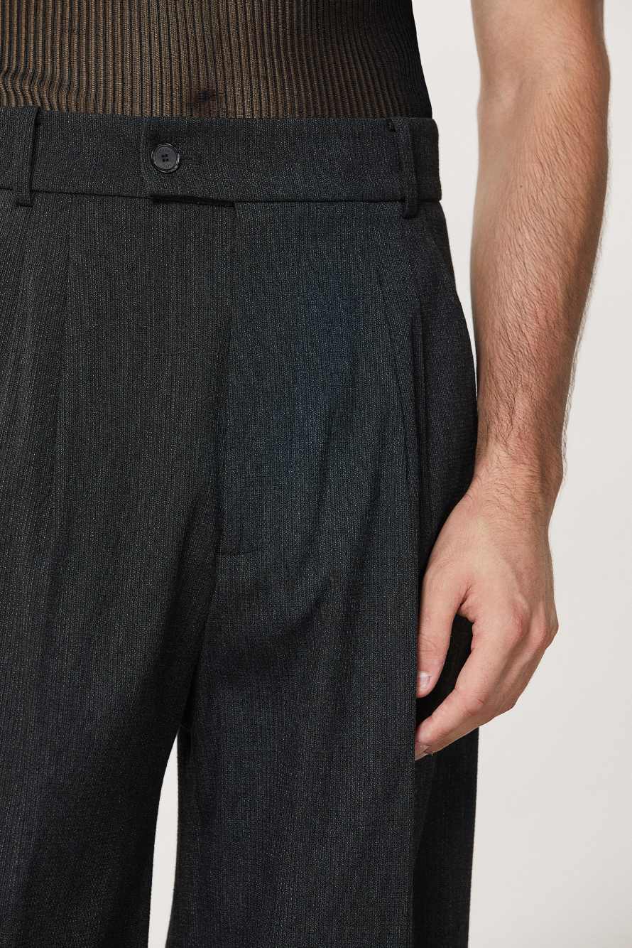 Soft pants with zipper, Grey, Patrizia Pepe