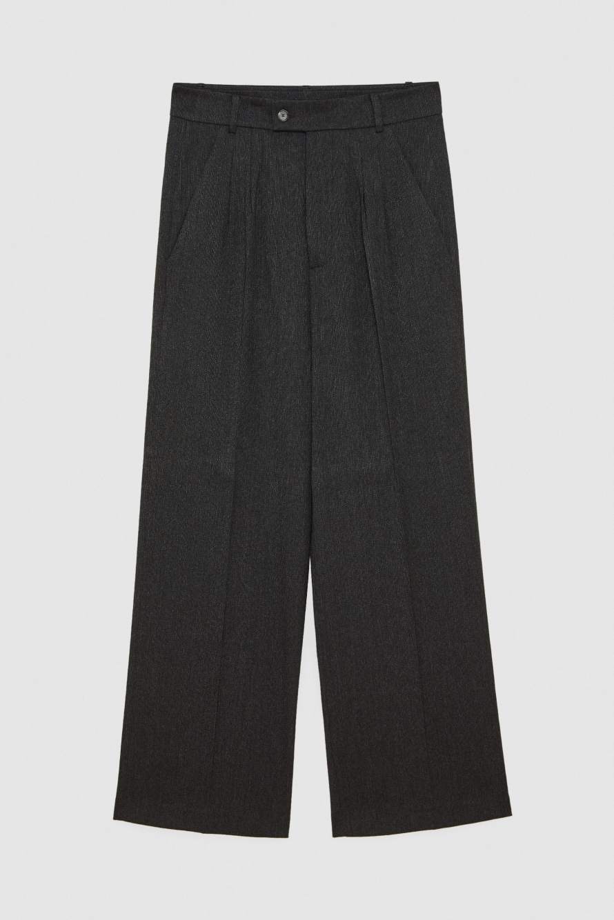 Soft pants with zipper, Grey, Patrizia Pepe
