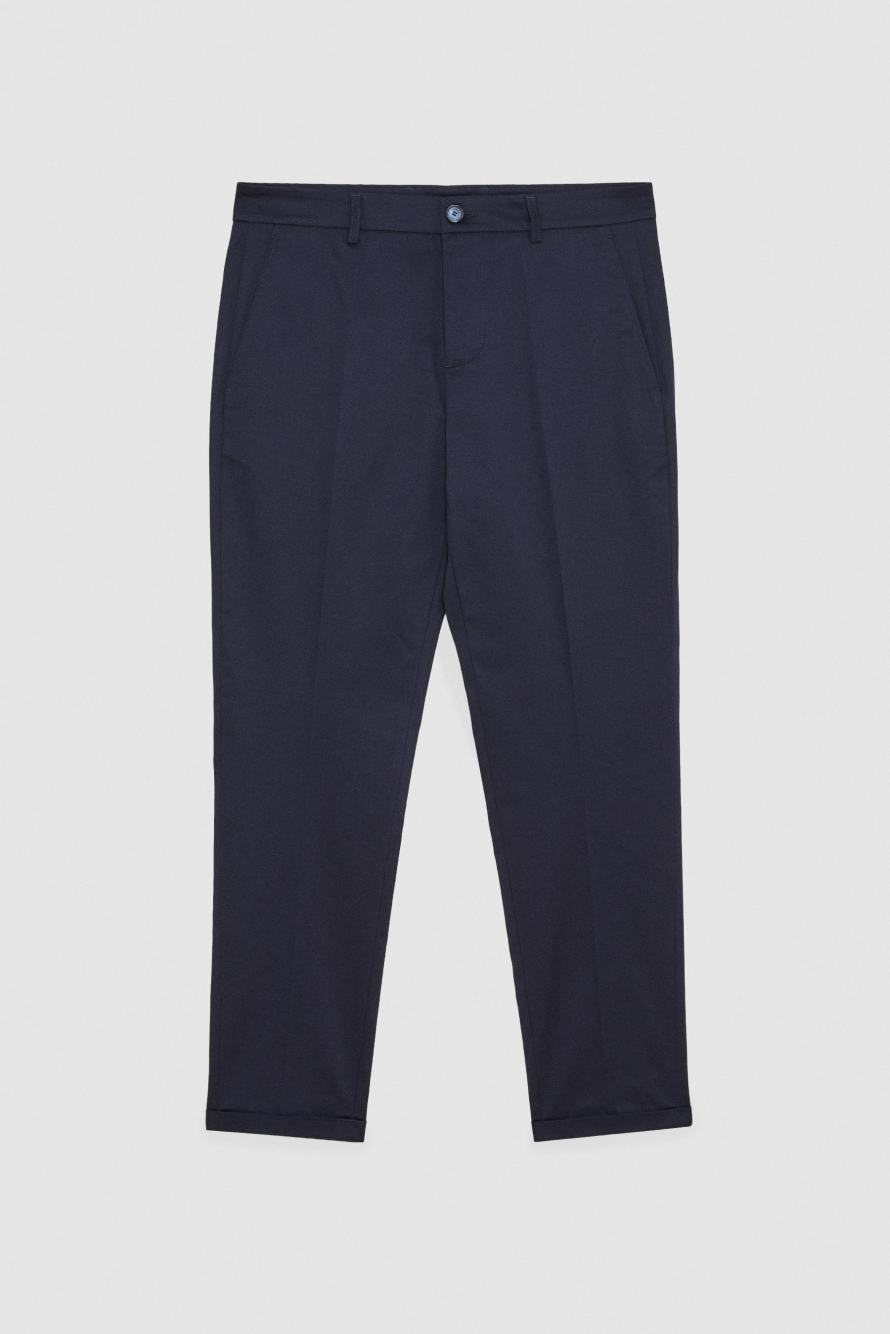 Pantaloni slim fit alla caviglia, Blu, Patrizia Pepe