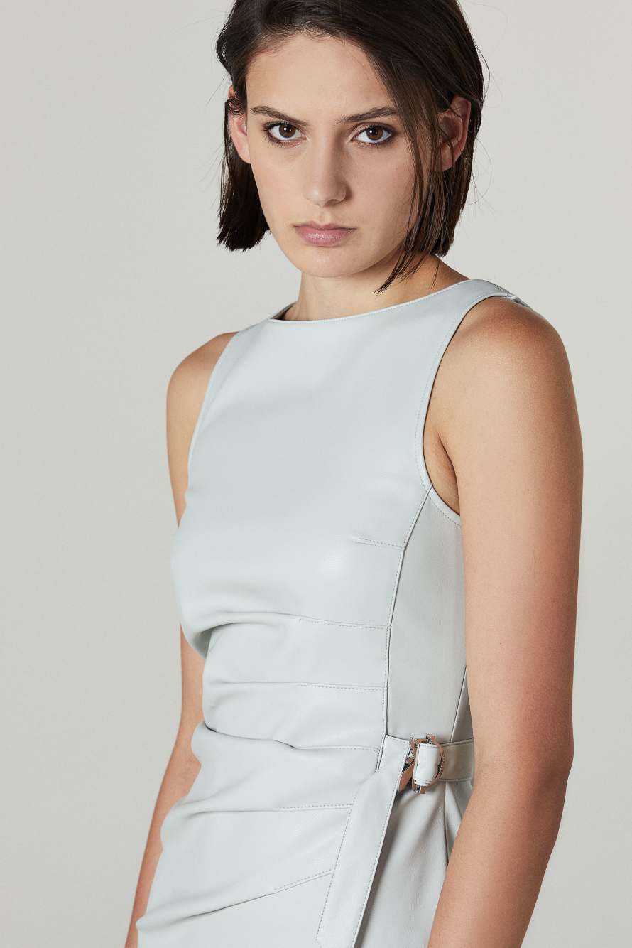 Abito a tubino, Grigio, Patrizia Pepe