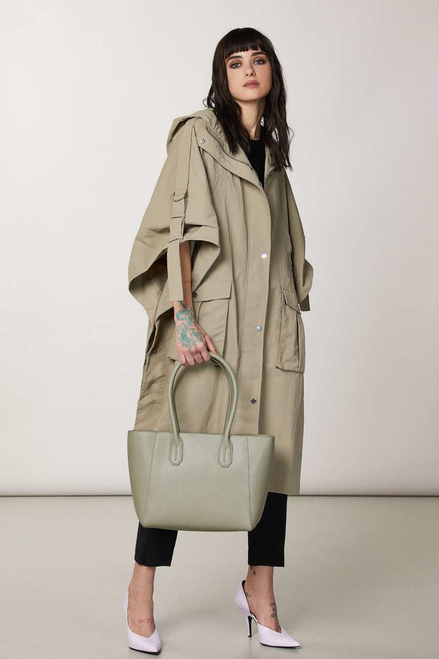 Shopper Fly Bag, Gr&uuml;n, Patrizia Pepe