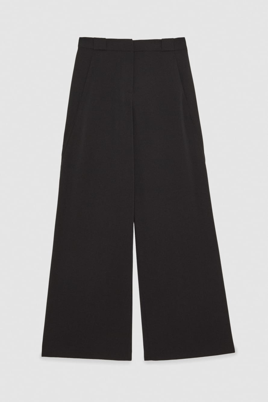 ESSENTIAL palazzo pants, Black, Patrizia Pepe