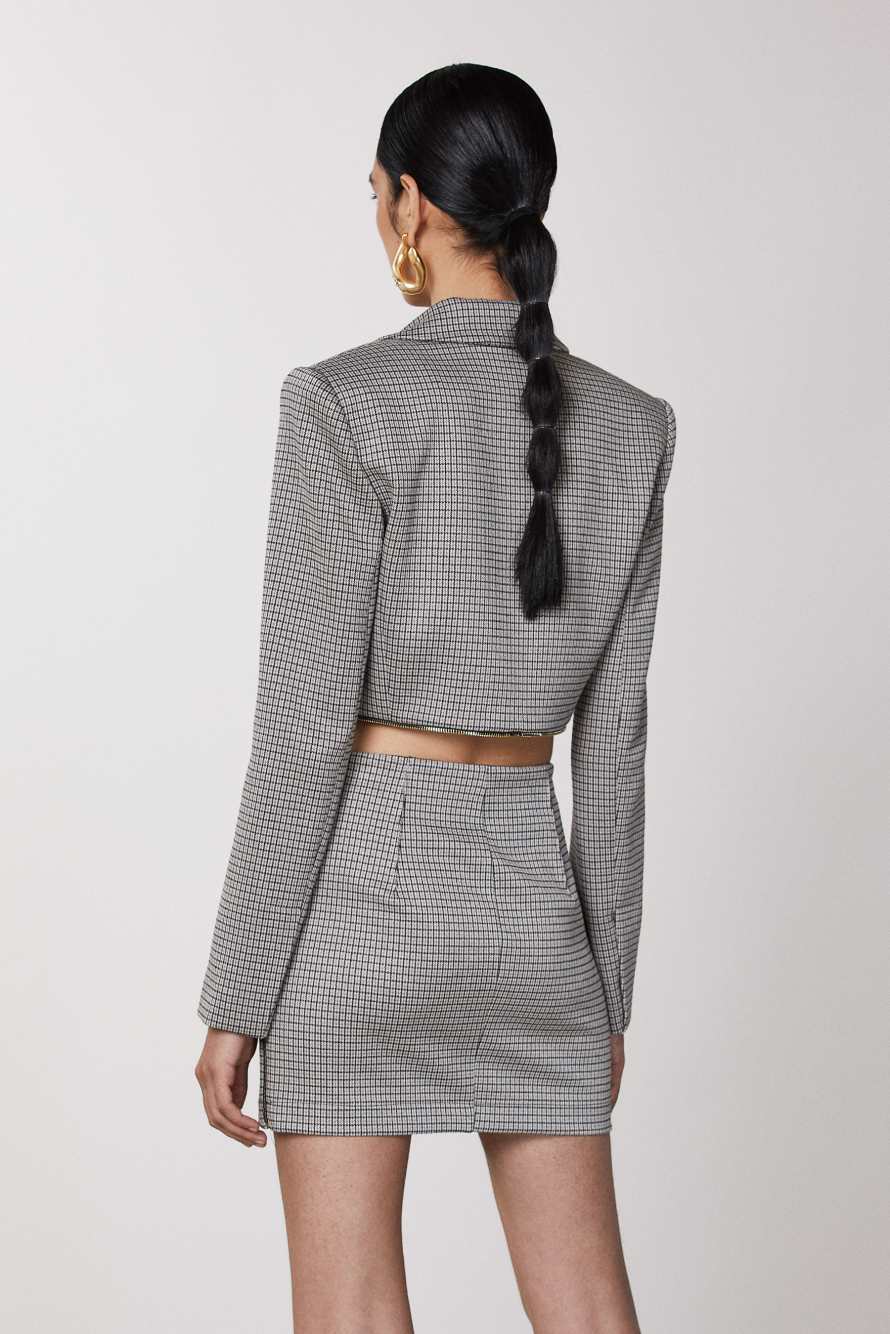 Zip-up jacket, Beige, Patrizia Pepe