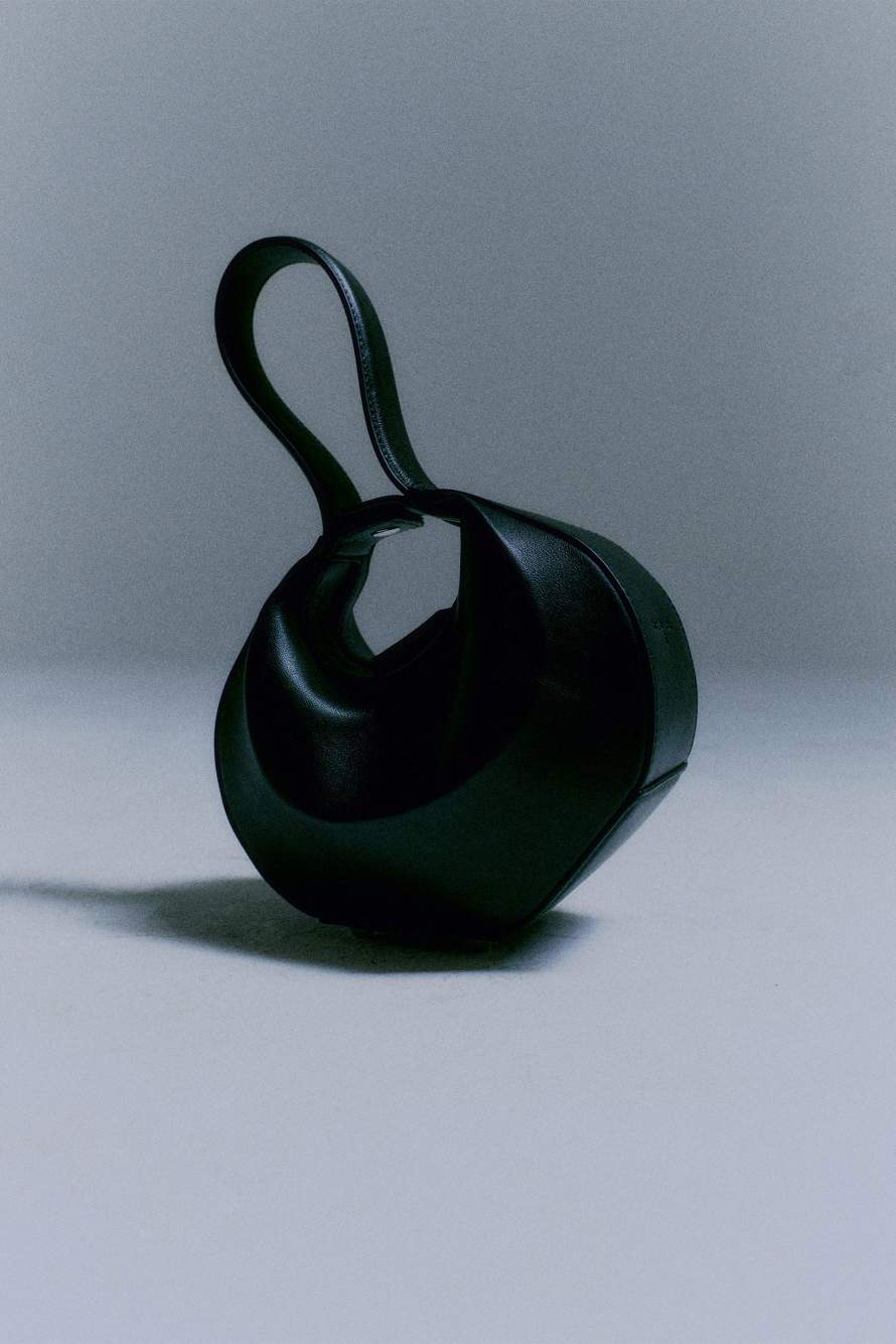 Small Hobo Bangle bag, Black, Patrizia Pepe