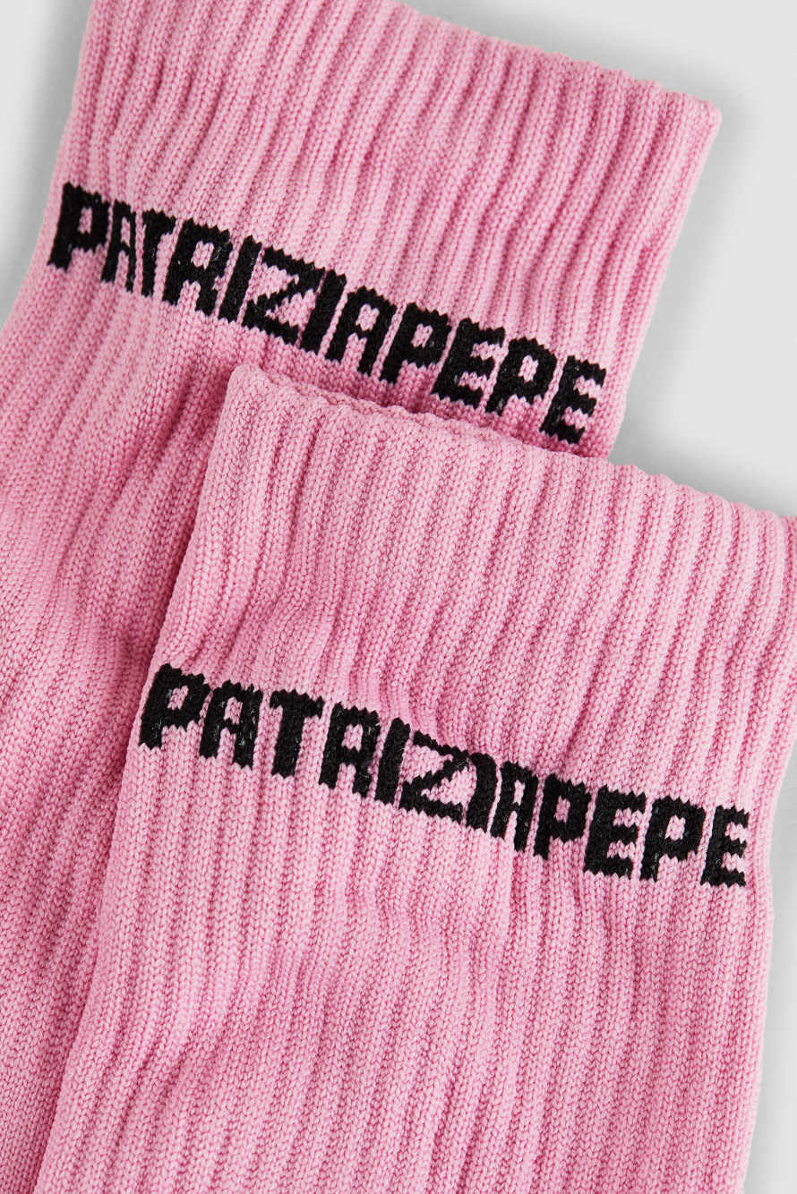 Носки из хлопковой смеси, Розовый, Patrizia Pepe
