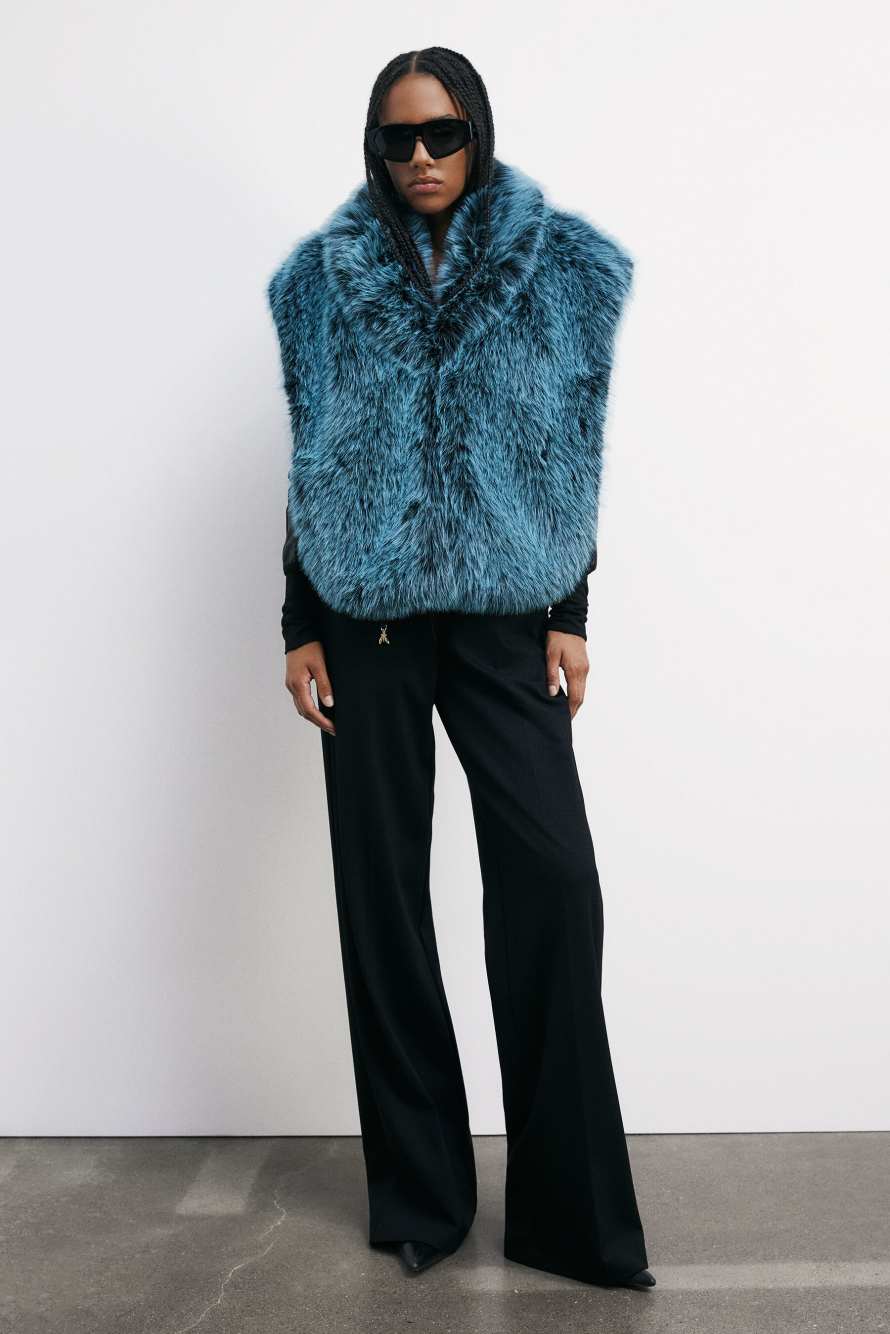 Мягкая двусторонняя накидка, зелёный, Patrizia Pepe