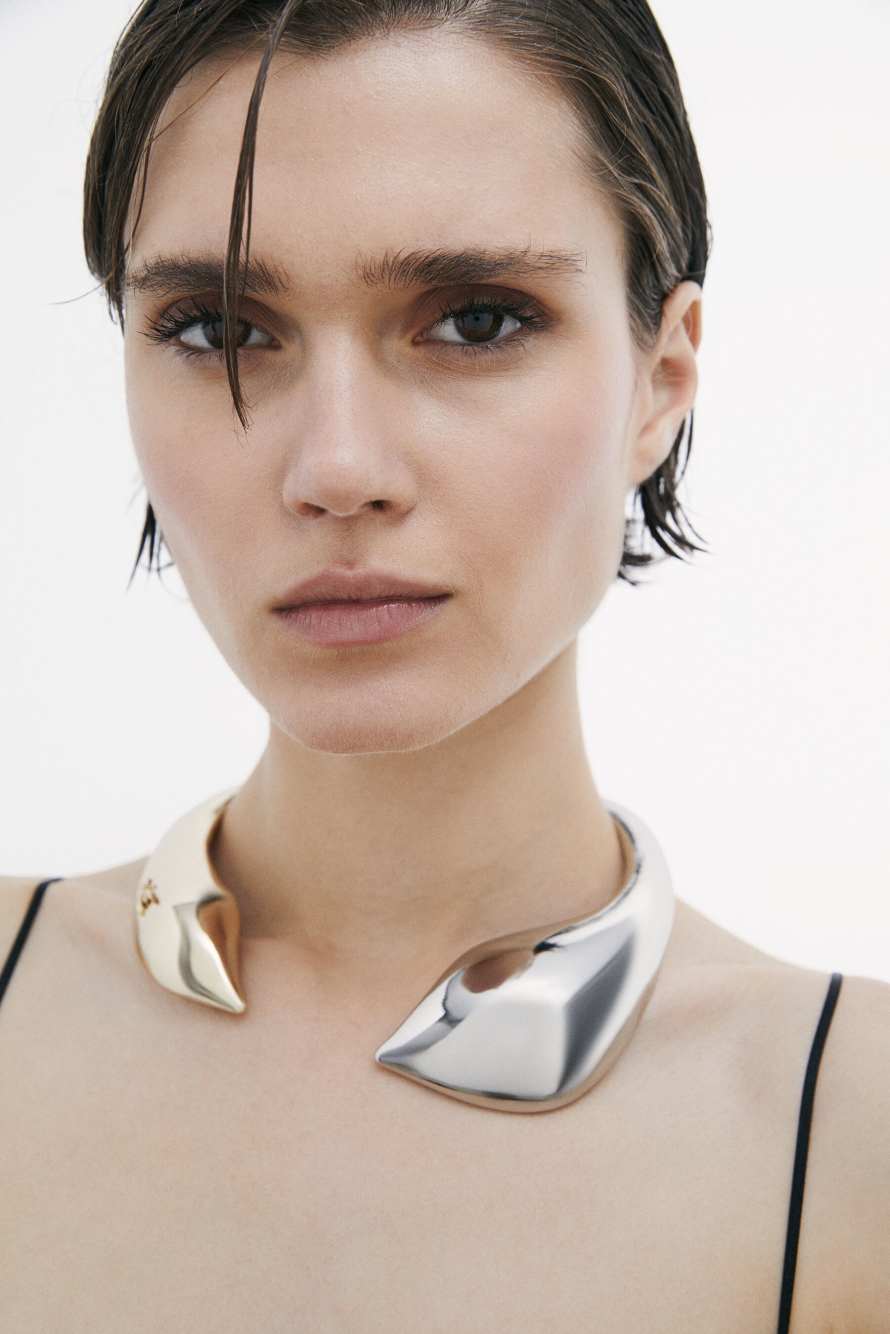 Mix Metal Finish necklace, Gold/Silver, Patrizia Pepe