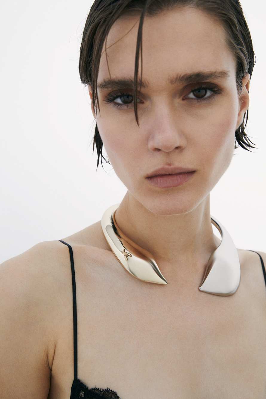 Mix Metal Finish necklace, Gold/Silver, Patrizia Pepe