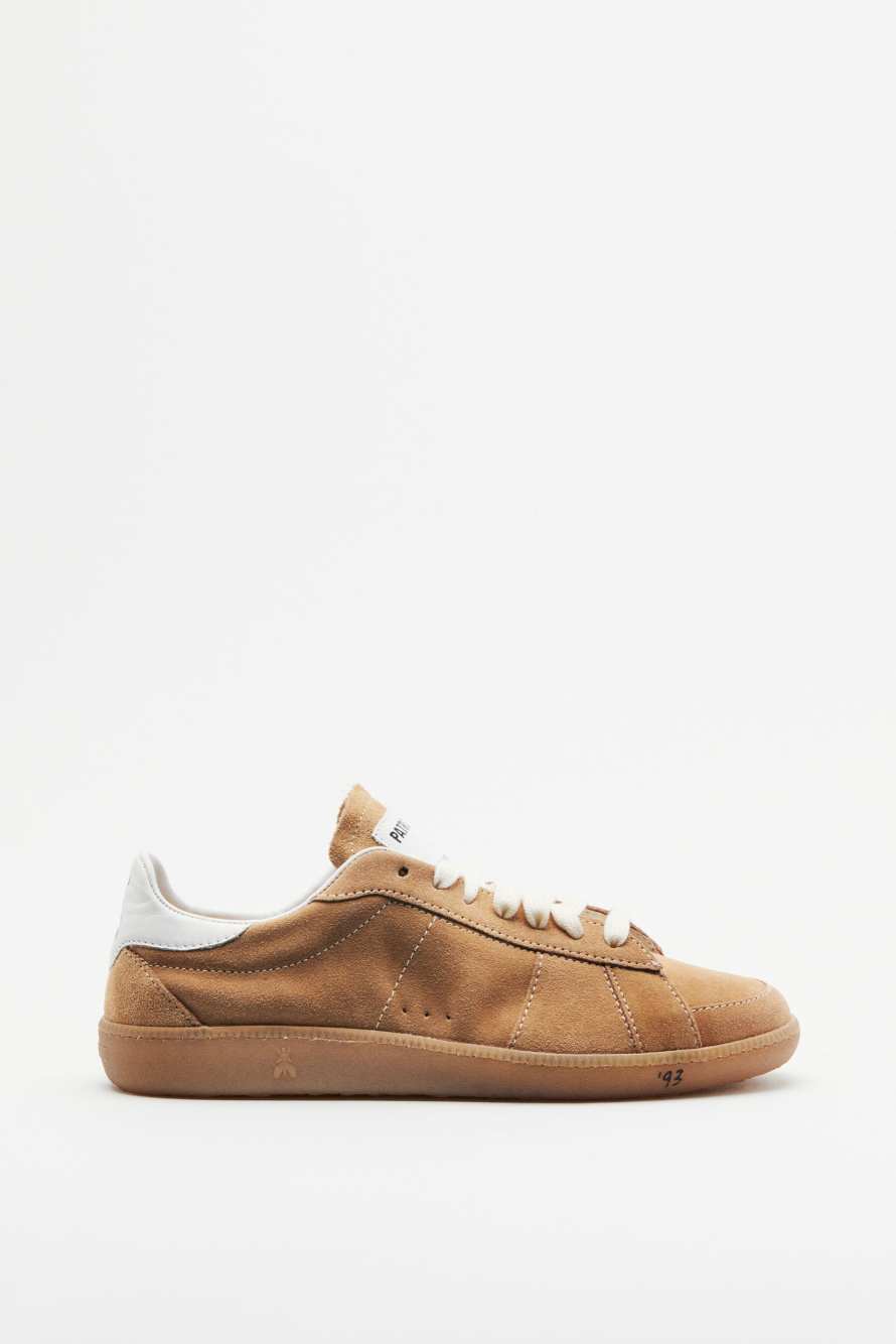 SKIN Sneakers '93 in suede, Beige, Patrizia Pepe