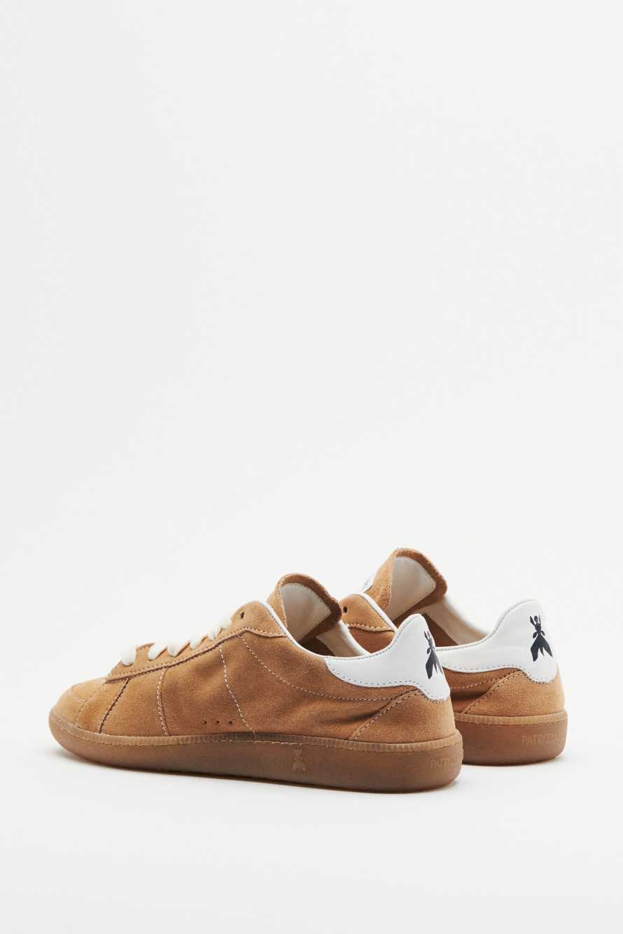 SKIN Sneakers '93 in suede, Beige, Patrizia Pepe