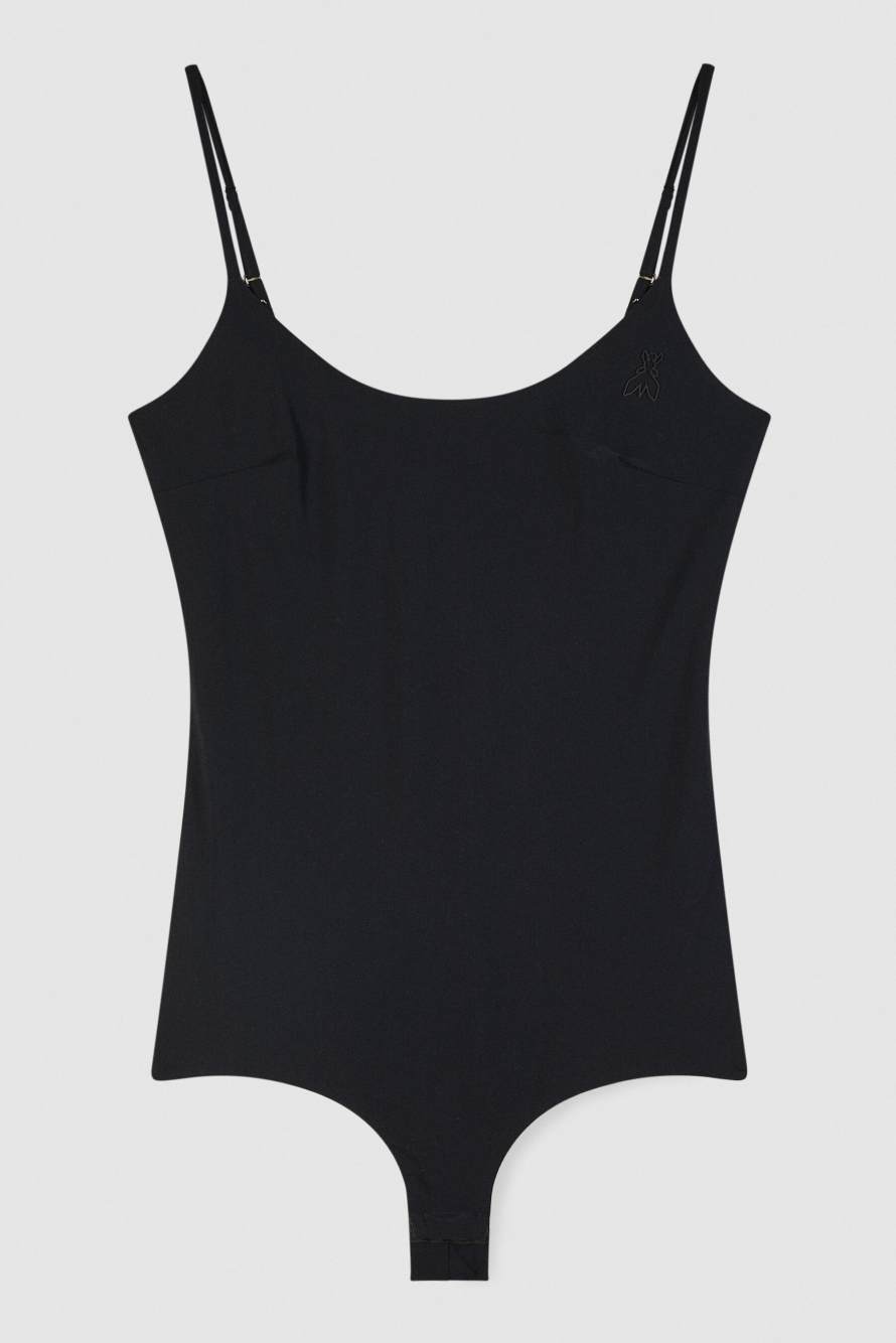 Stretch underwear bodysuit, Black, Patrizia Pepe