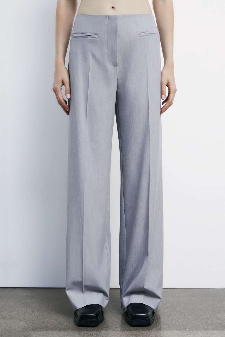 Свободные брюки "ESSENTIAL", Серый, Patrizia Pepe