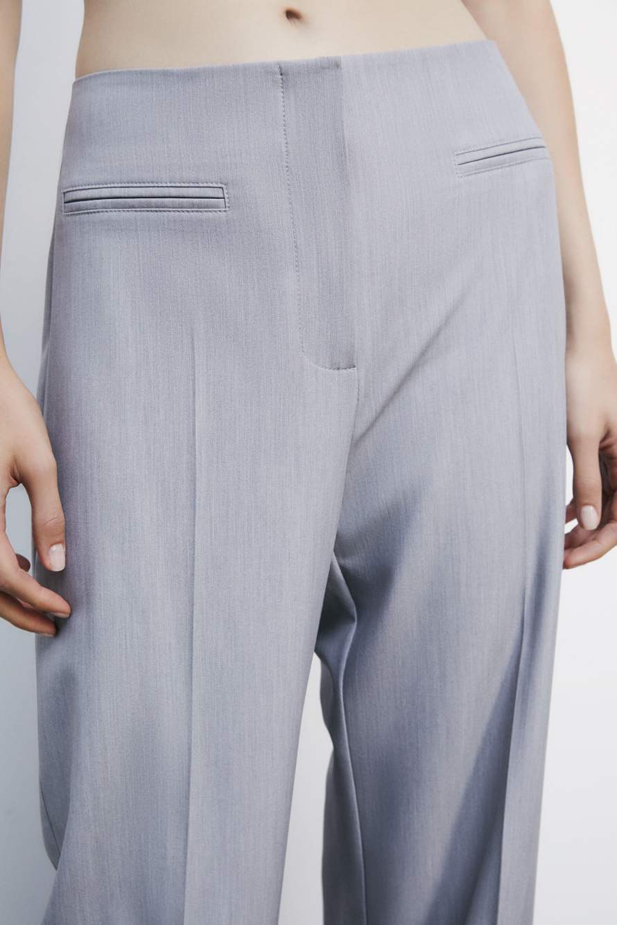 Свободные брюки "ESSENTIAL", Серый, Patrizia Pepe