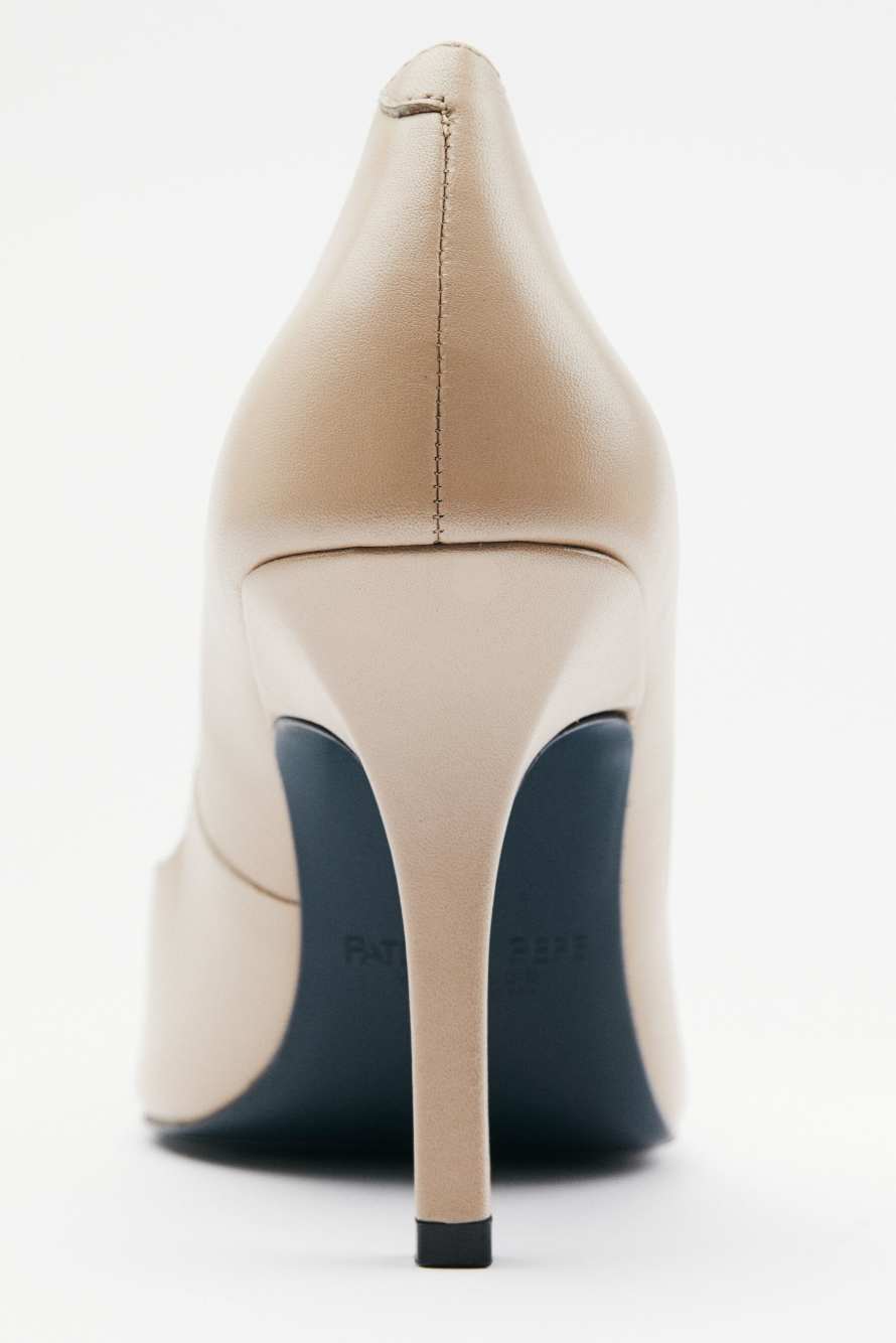 Туфли-лодочки Minimal Shape Second Skin, Бежевый, Patrizia Pepe