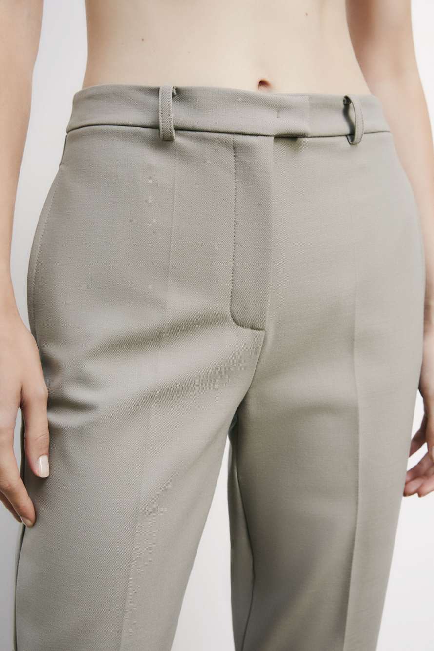 Узкие прямые брюки "ESSENTIAL", бежевый, Patrizia Pepe