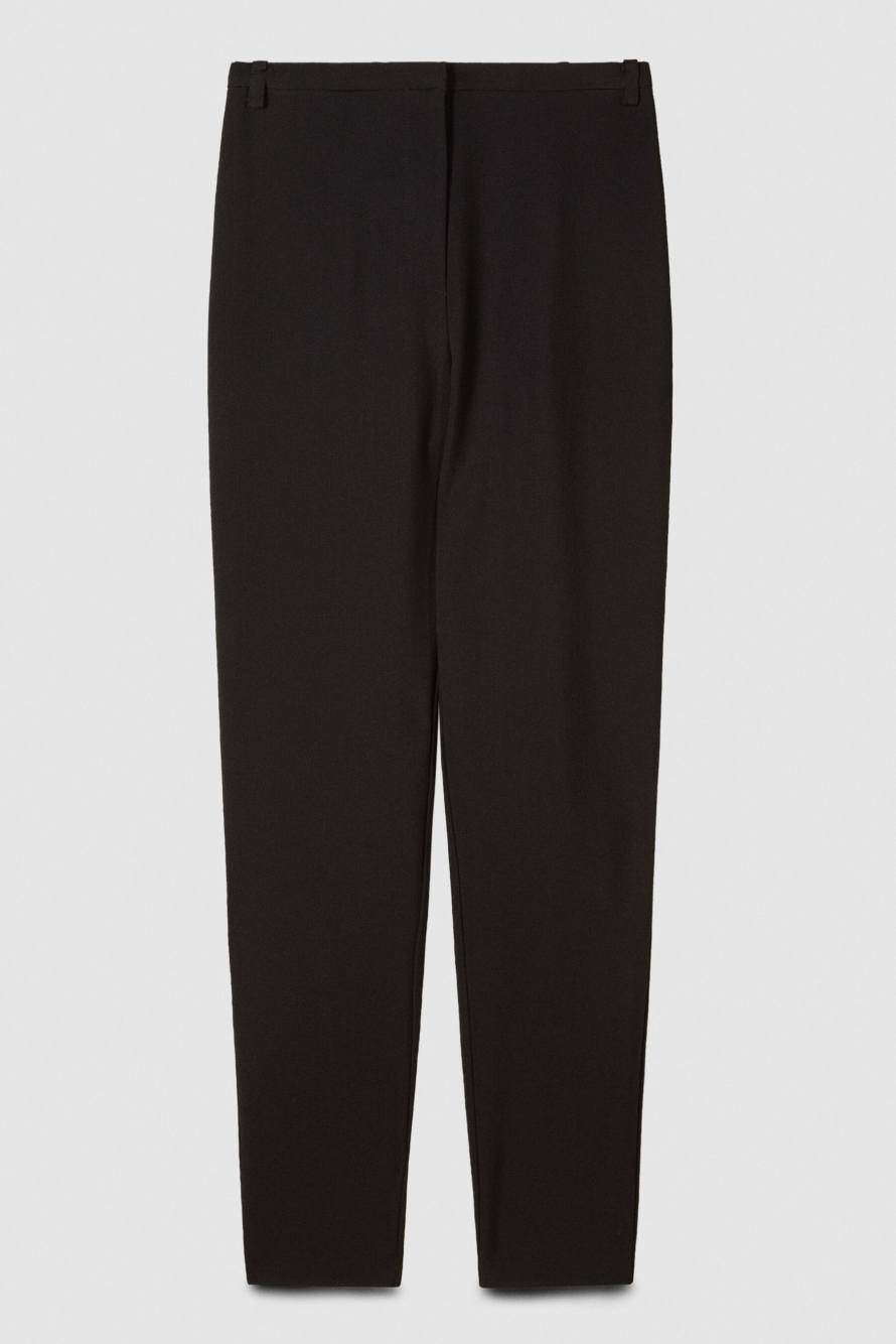 Узкие прямые брюки-скинни, Черный, Patrizia Pepe