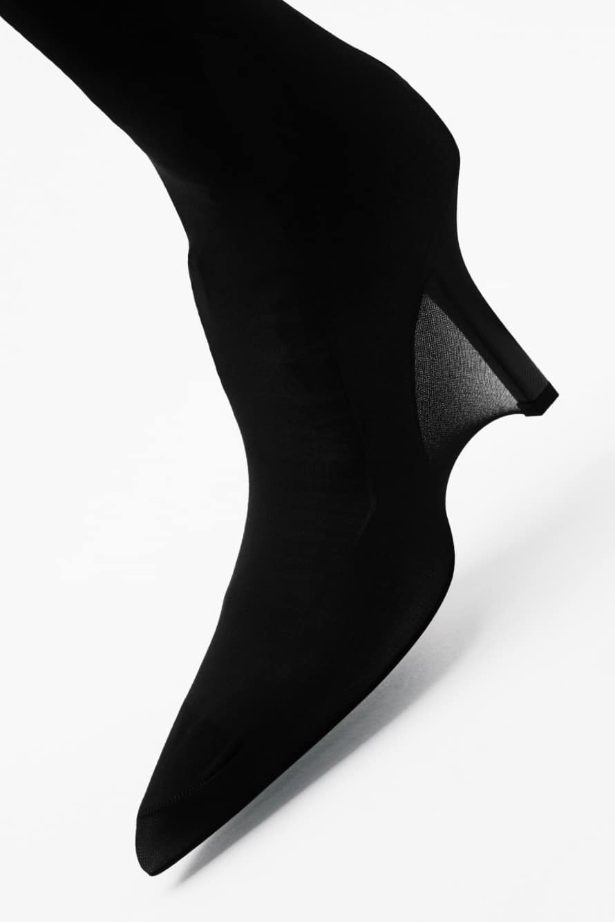 Полусапожки Minimal Shape Second Skin, Черный, Patrizia Pepe