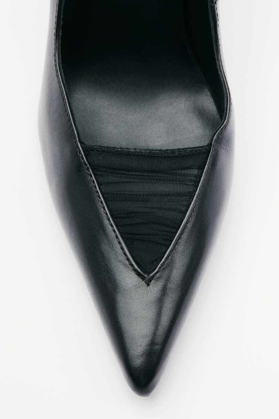 Туфли-лодочки Minimal Shape Second Skin, Черный, Patrizia Pepe