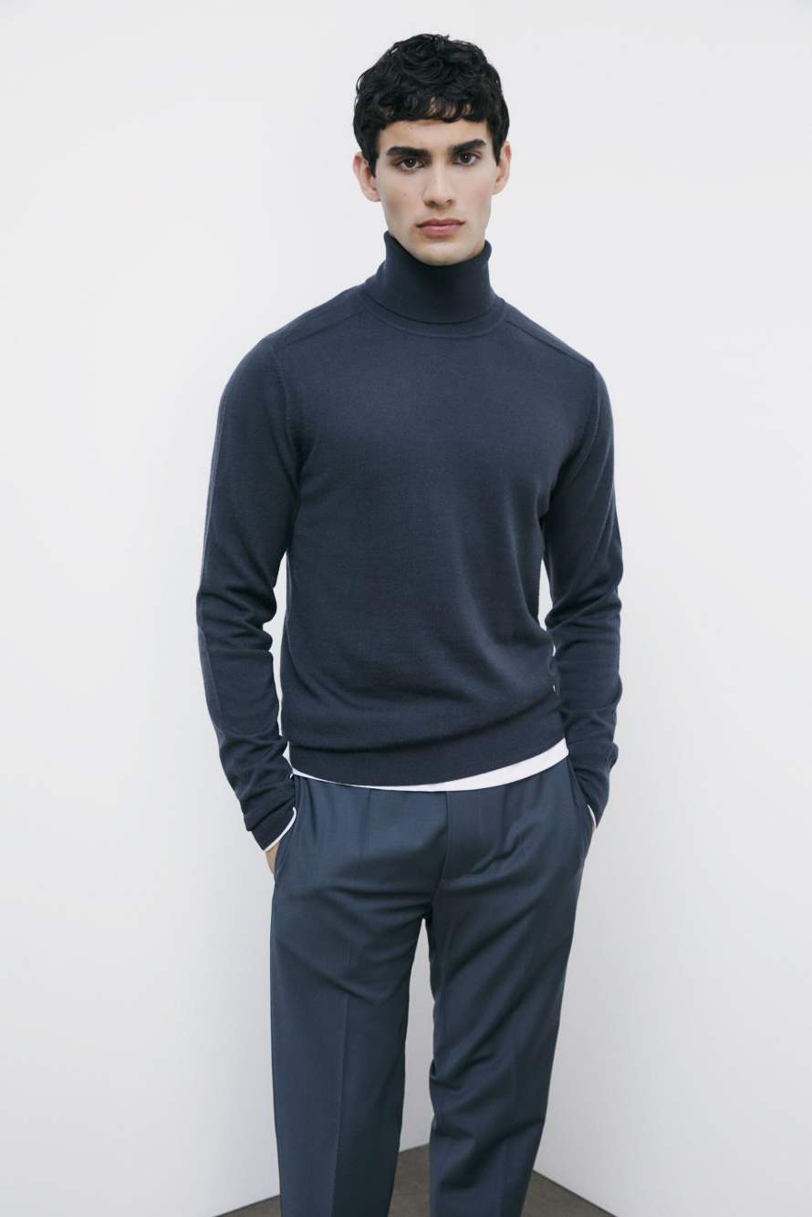Wool turtleneck, Grey, Patrizia Pepe