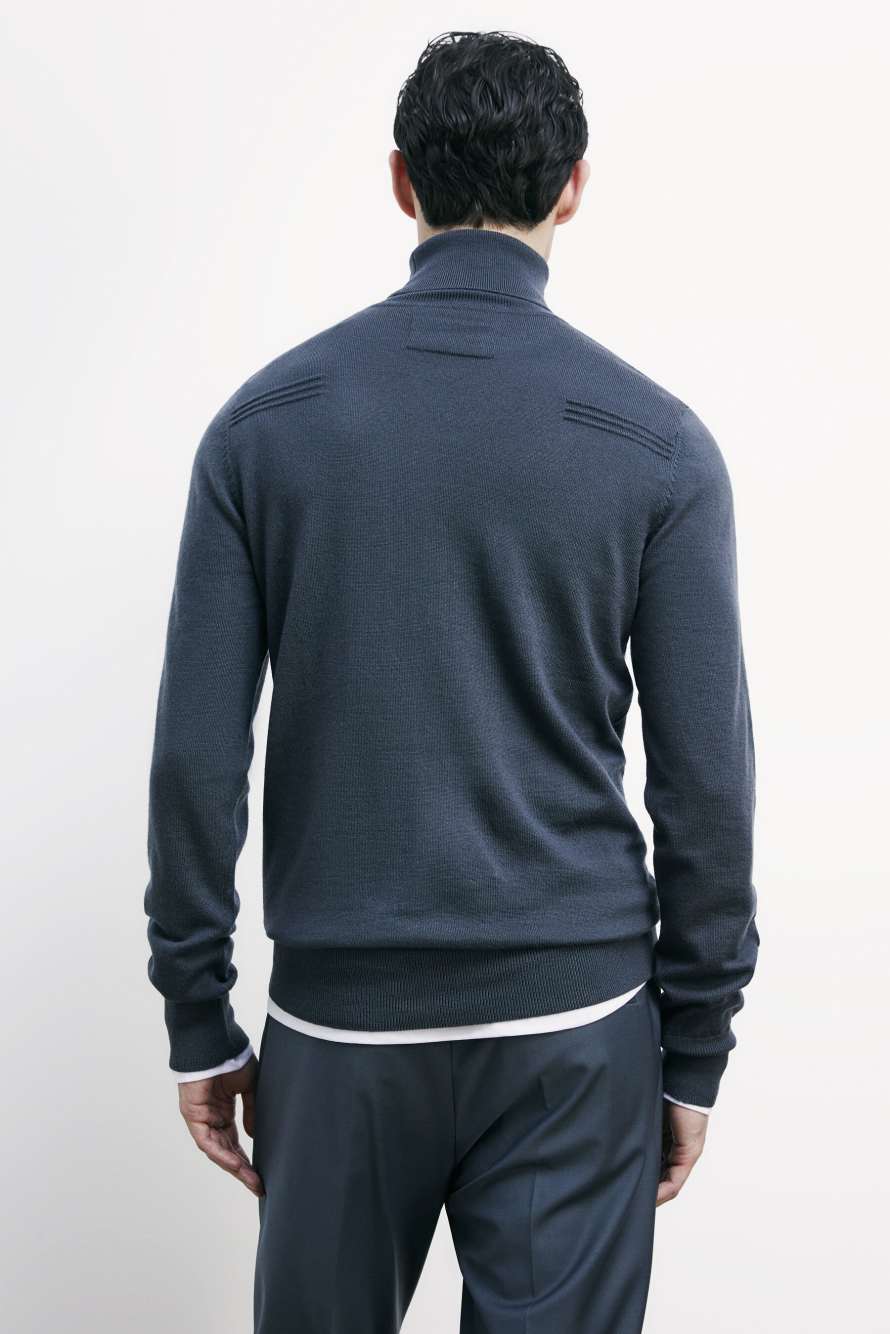 Wool turtleneck, Grey, Patrizia Pepe