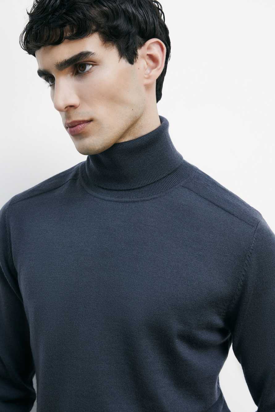Wool turtleneck, Grey, Patrizia Pepe