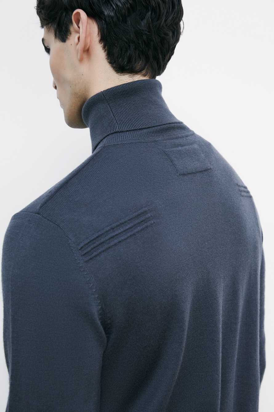 Wool turtleneck, Grey, Patrizia Pepe