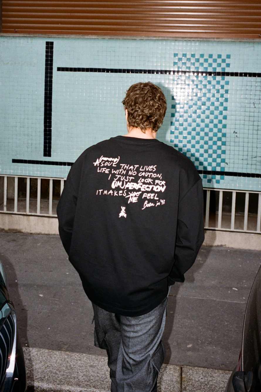 Cotton (IM)PERFECTION sweatshirt, Black, Patrizia Pepe