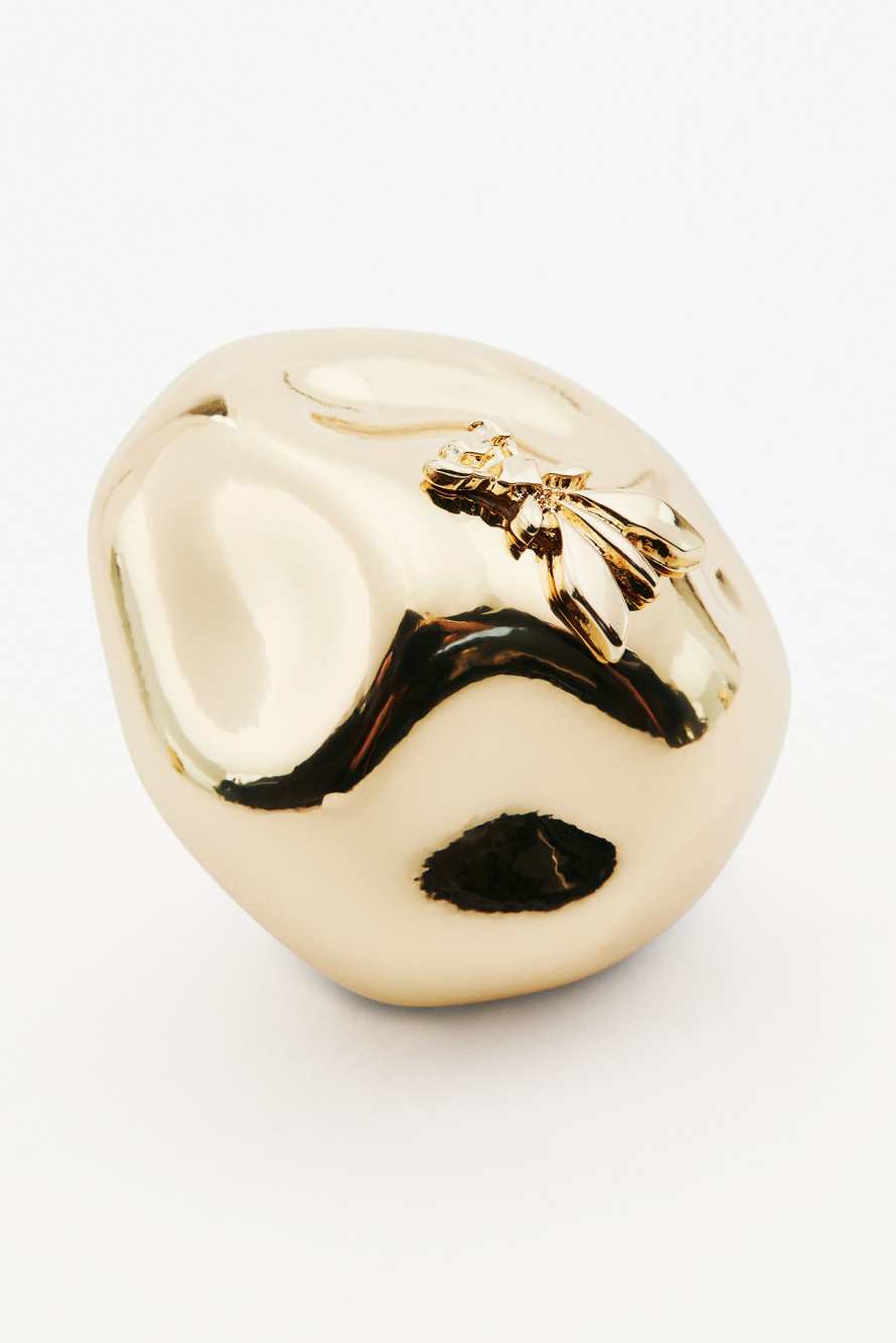 Фигурные серьги Deformed, Золотистый, Patrizia Pepe