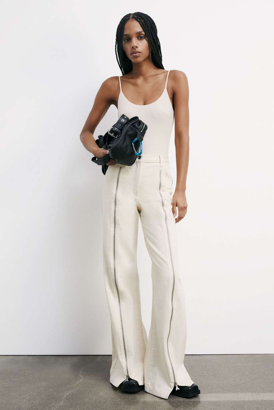 Stretch underwear bodysuit, White, Patrizia Pepe