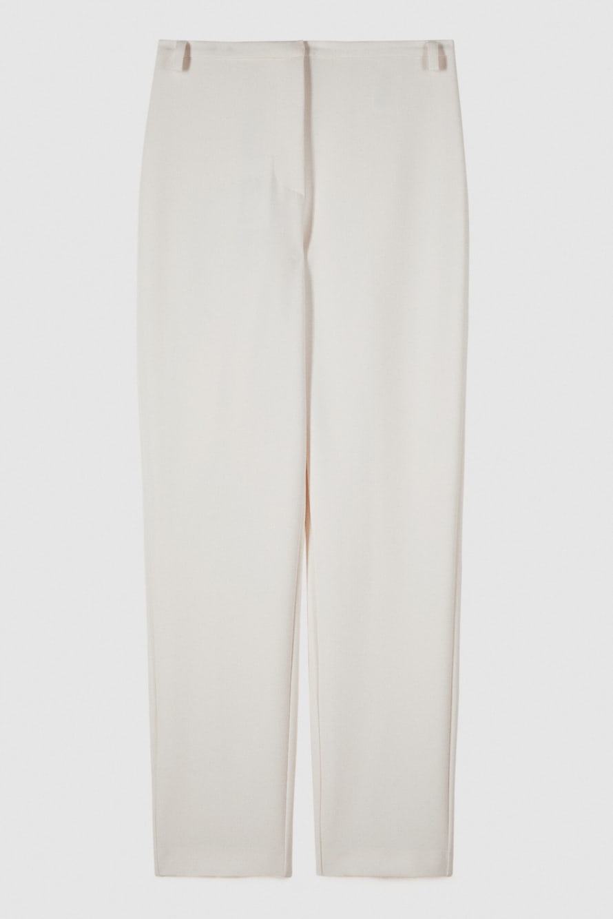 Узкие прямые брюки-скинни, Белый, Patrizia Pepe