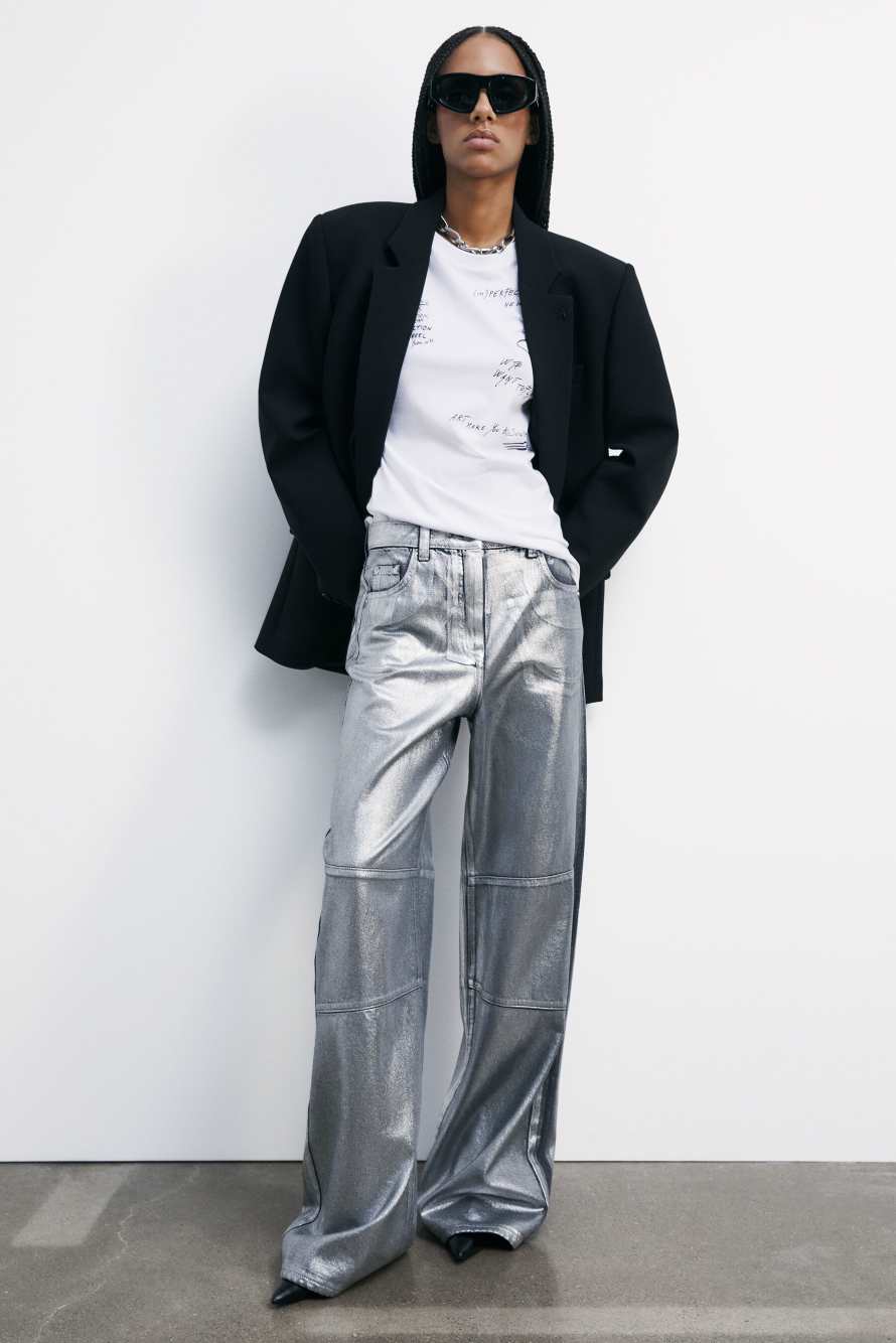 (IM)PERFECTION t-shirt with print, White, Patrizia Pepe