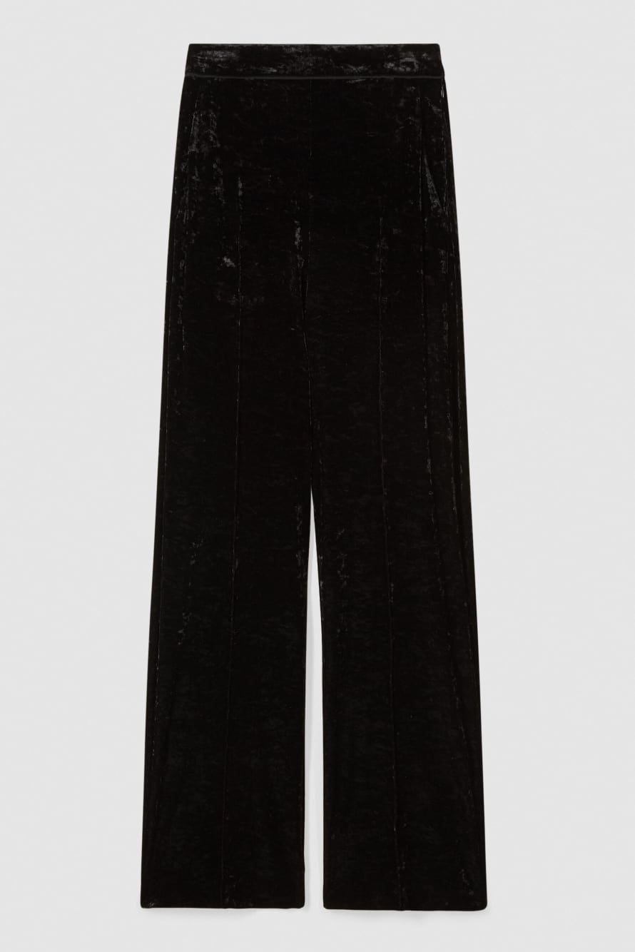 Pantalon en velours "ESSENTIAL", Noir, Patrizia Pepe